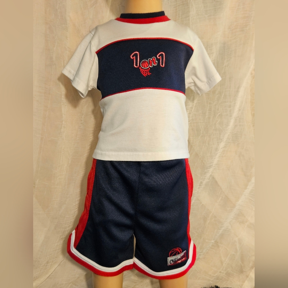 🏀 Boyz by Nannette Basketball 2-Piece Outfit